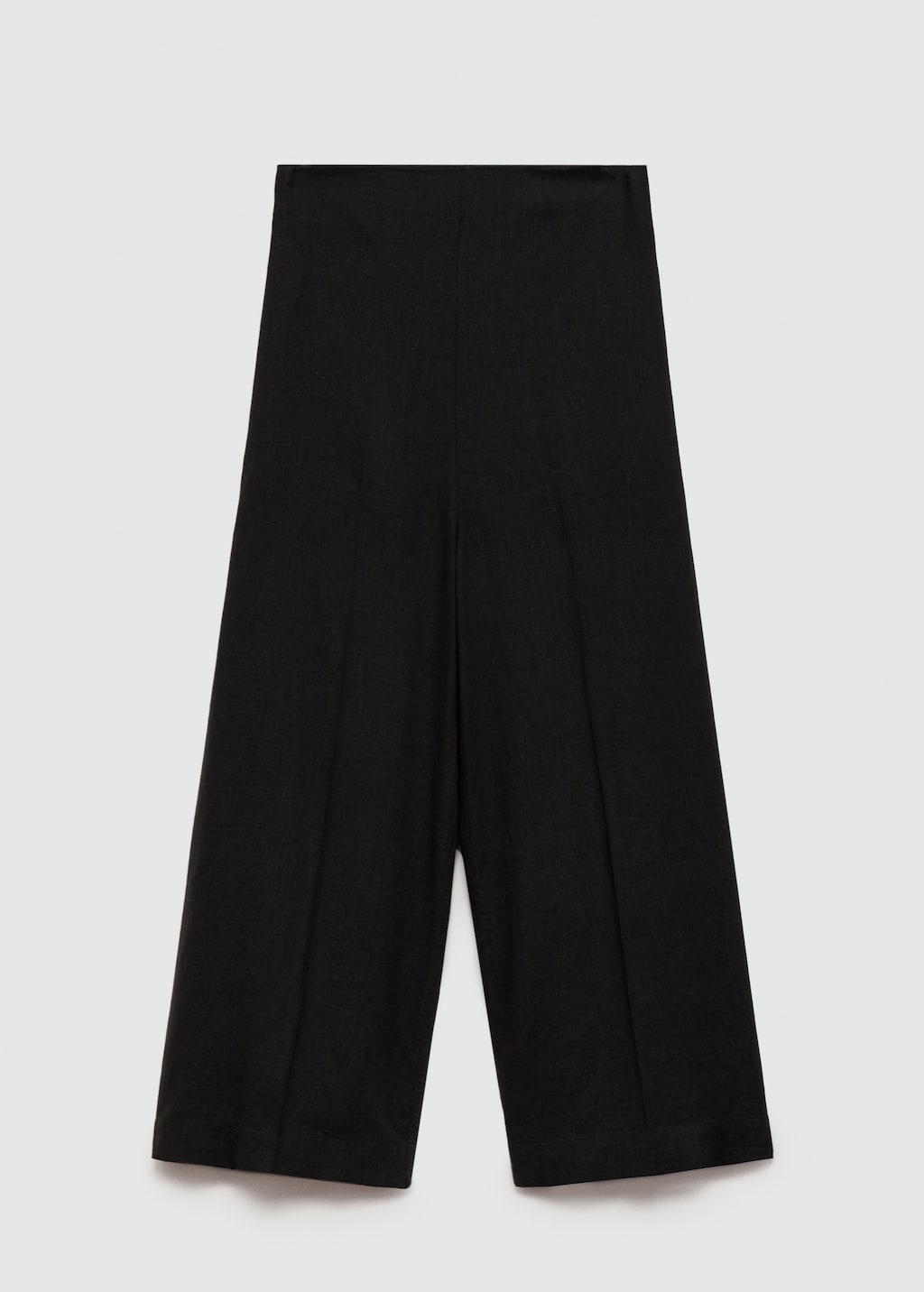 Mango Wideleg-Leinenhose Saisonale Angebote