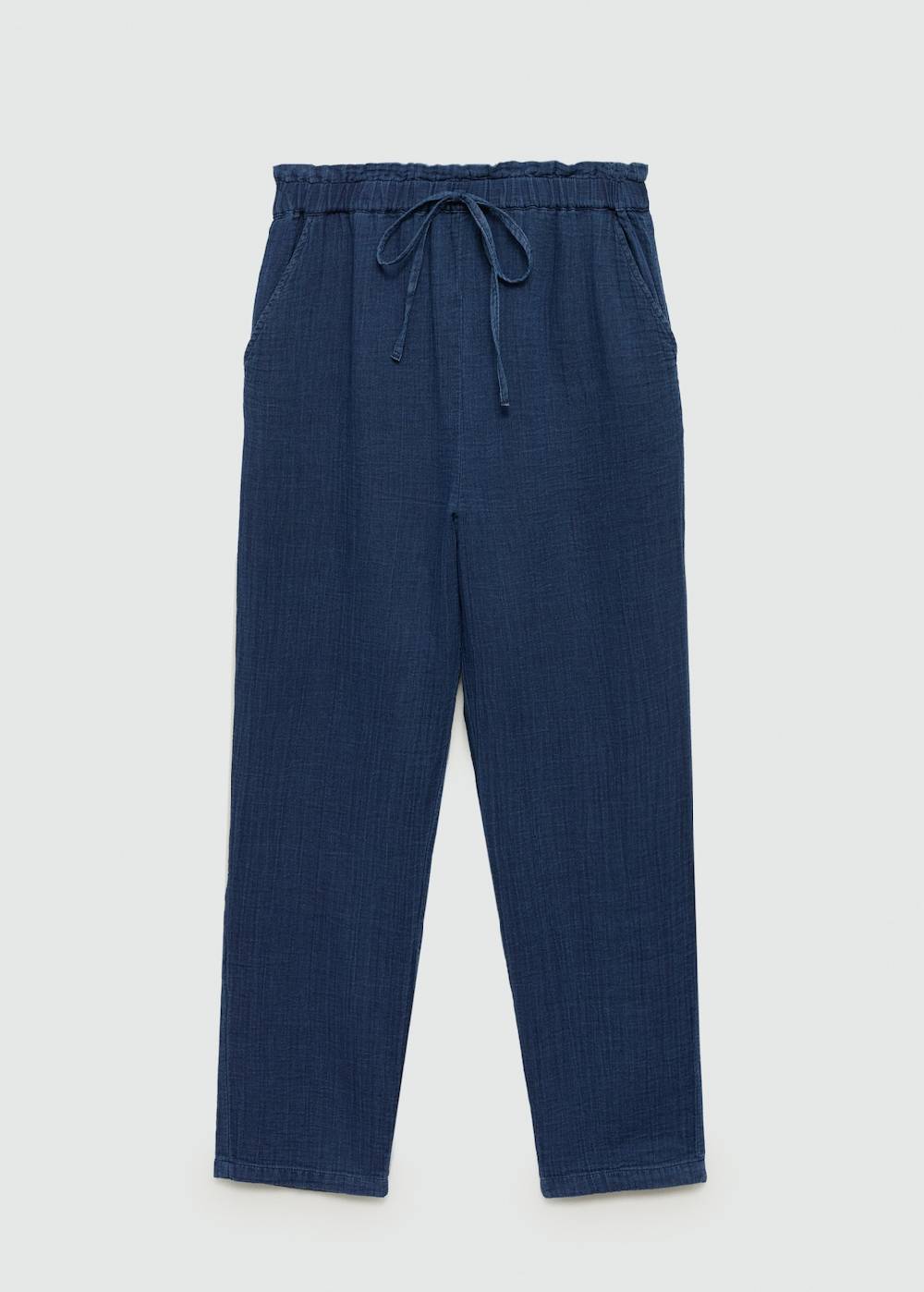 Mango Baumwollhose mit Gummibund Kauf eins, bekomm eins gratis
