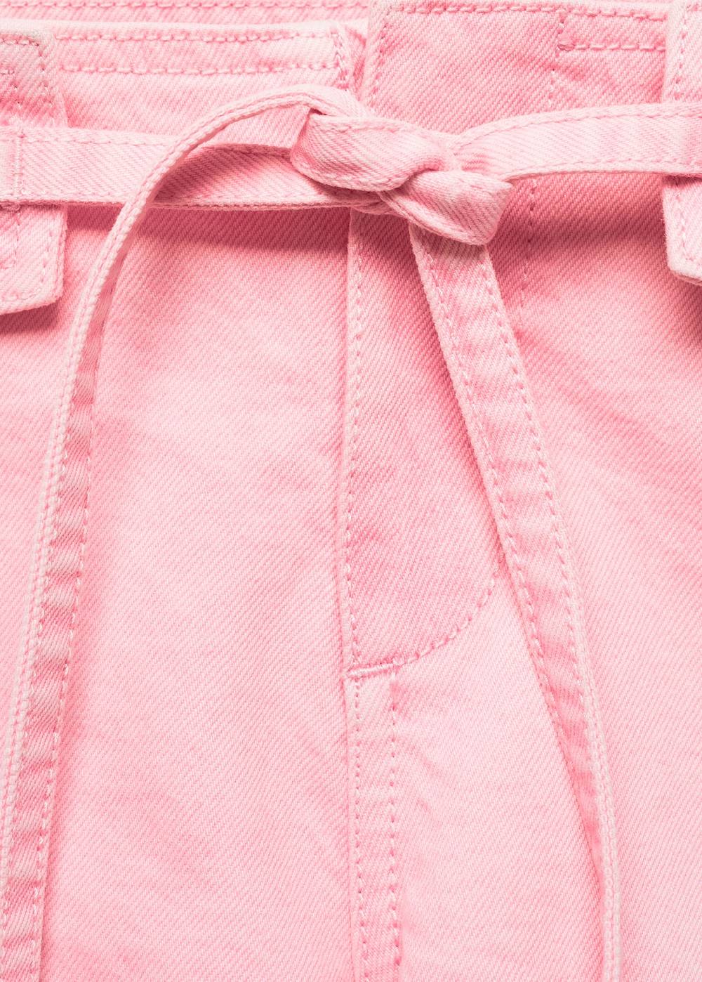 Mango Jeansshorts mit Schleife Begrenzte Freigabe