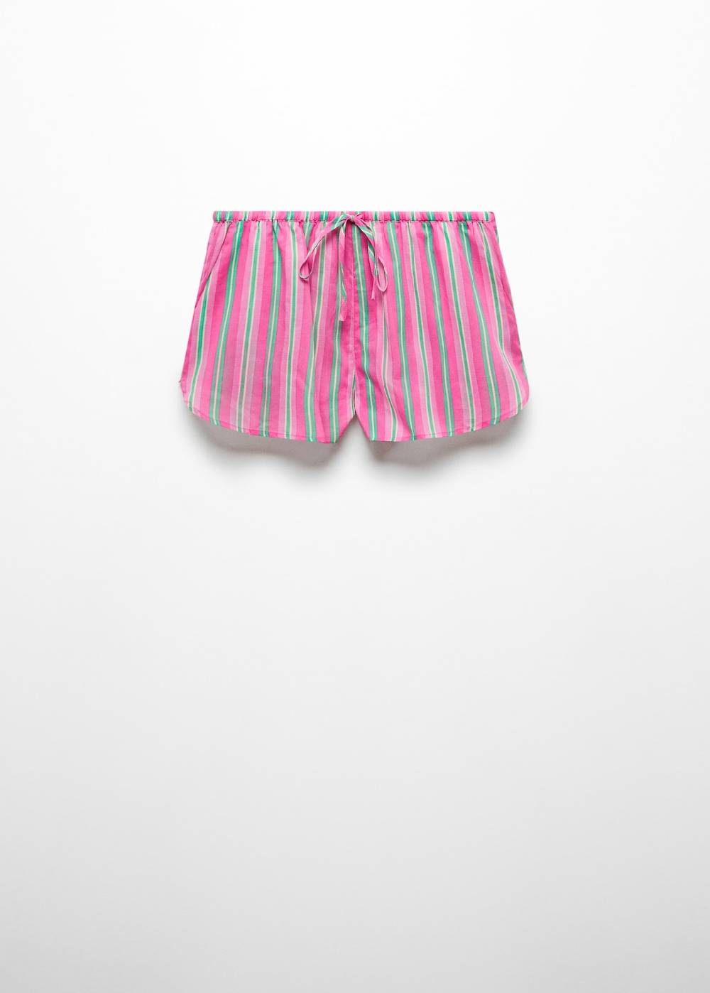 Mango Shorts mit Streifenmuster Letzter Tag