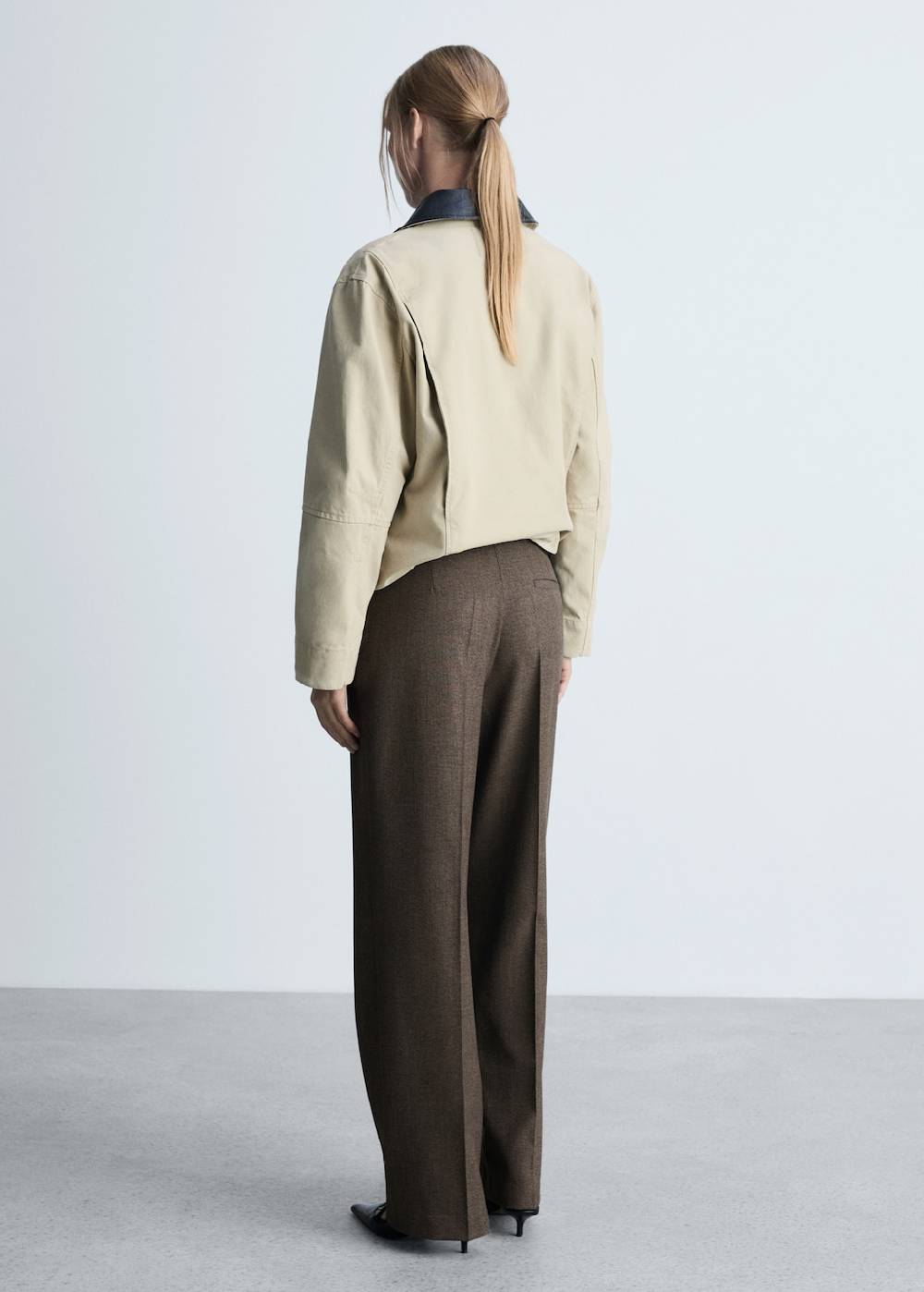 Mango Gerade, fließende Hose Bis zu 55% Rabatt
