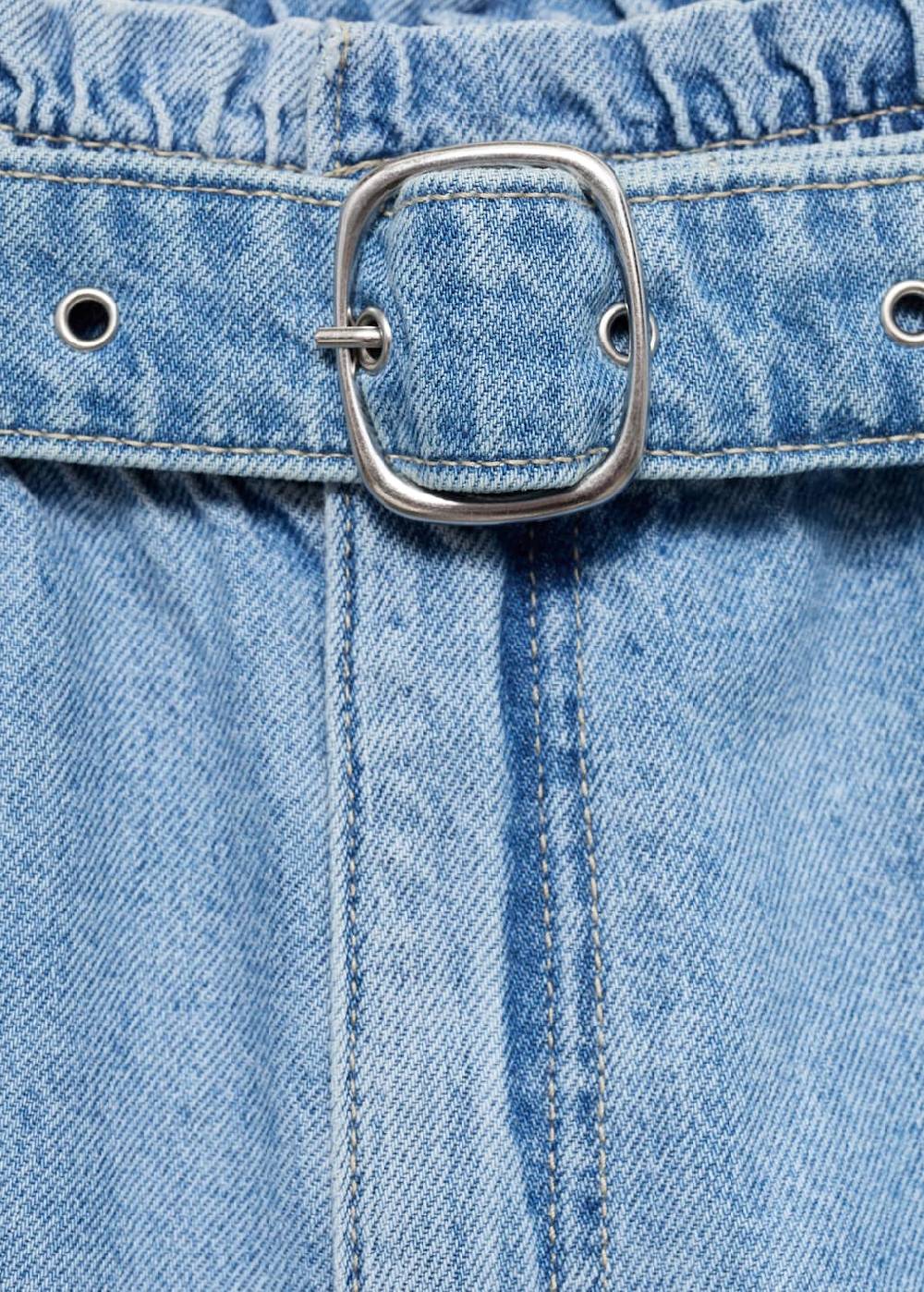 Mango Jeans-Shorts mit Gürtel Discount Store für neue Produkte