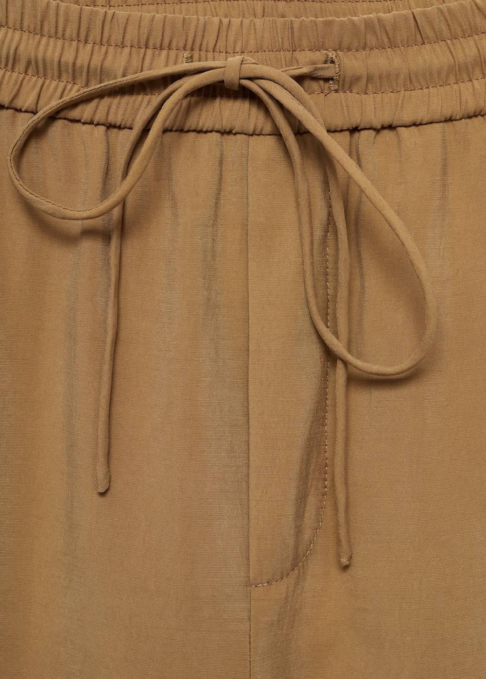 Mango Gerade Hose aus Modal Fabrikladen