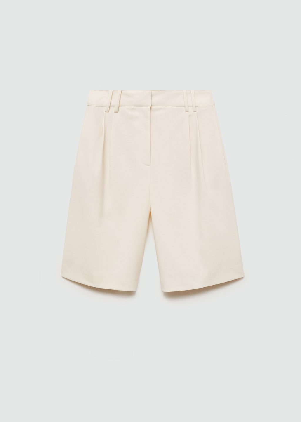 Mango Gerade Bermudashorts mit hohem Bund zollfrei