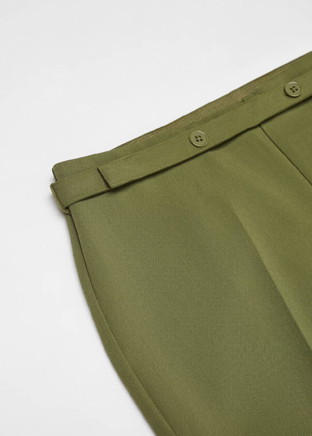 Mango Gerade Hose mit Gürtel Online