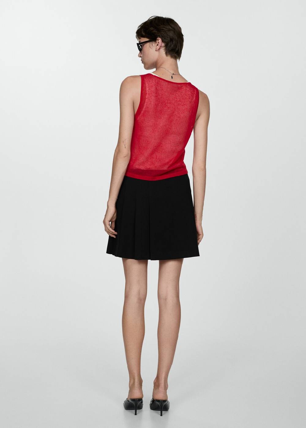 Mango Mini-Faltenrock Online Shopping