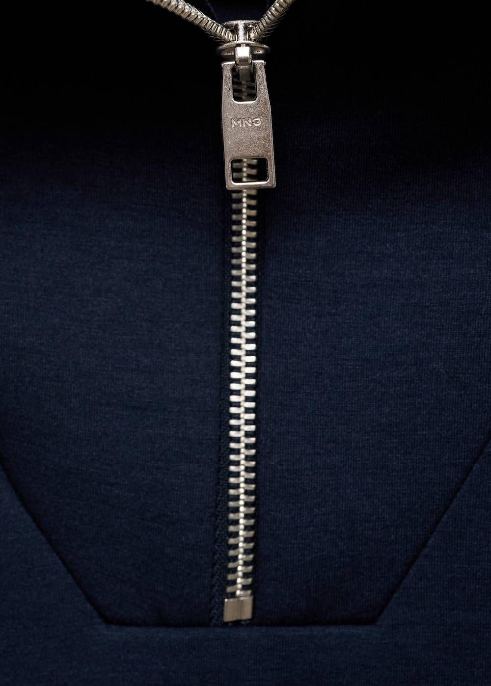 Mango Baumwoll-Sweatshirt mit Zip-Kragen Kauf eins, bekomm eins gratis