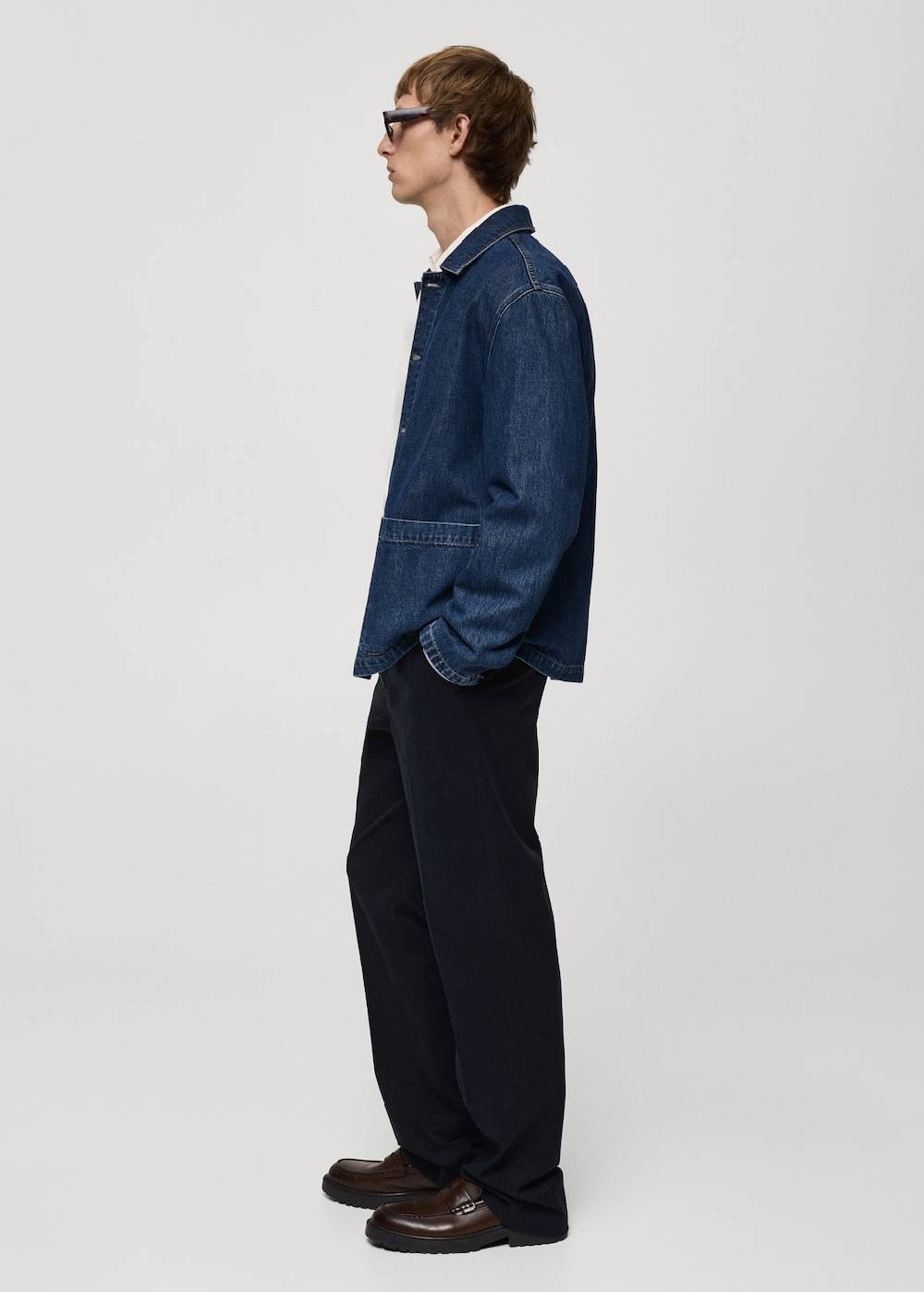 Mango Jeans-Overshirt mit Taschen Letzte 3 Tage
