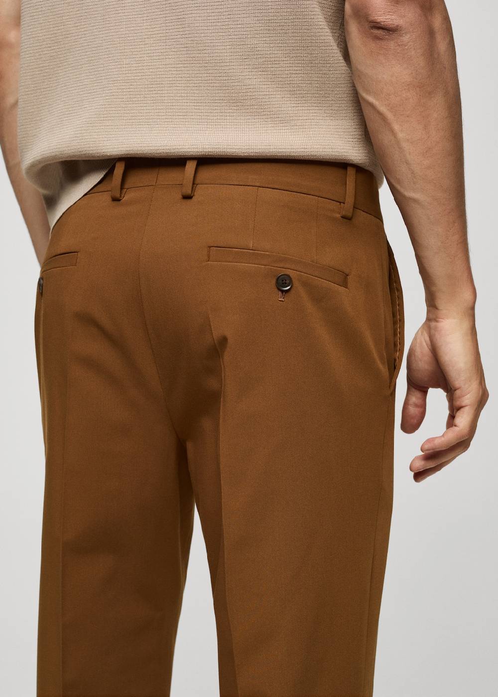 Mango Slim Fit-Anzughose Bis zu 60% Rabatt