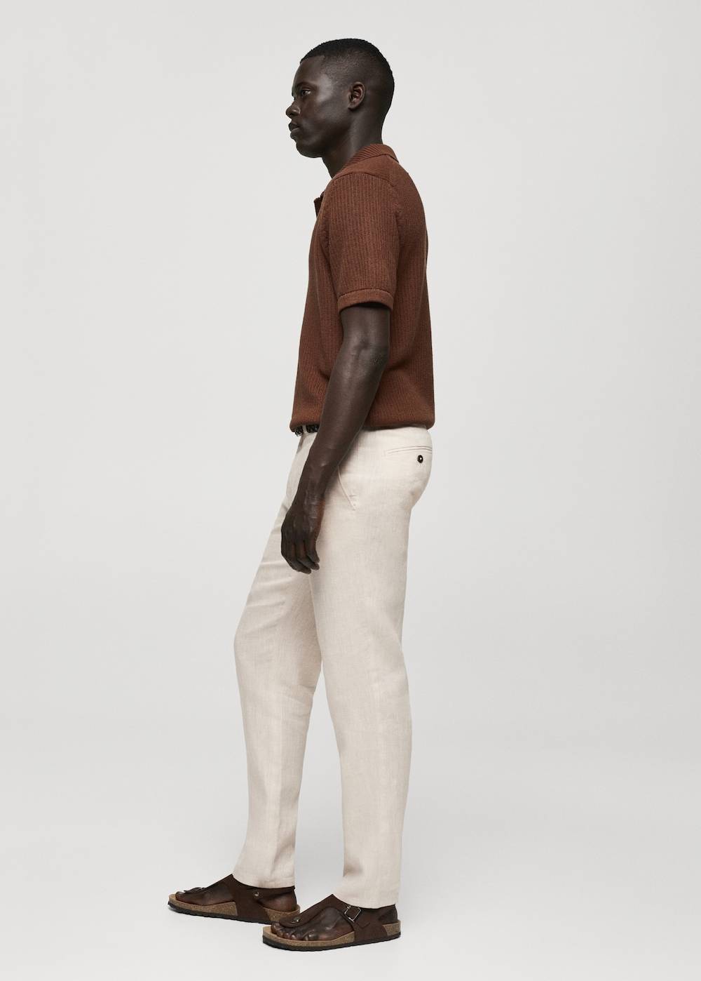 Mango Slim Fit-Hose aus 100 % Leinen Nur für heute