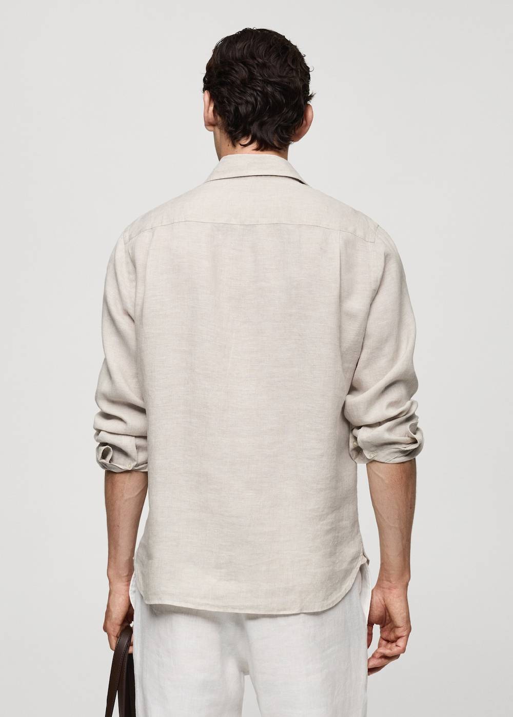 Mango Classic-Fit-Hemd aus 100 % Leinen Riesige Rabatte