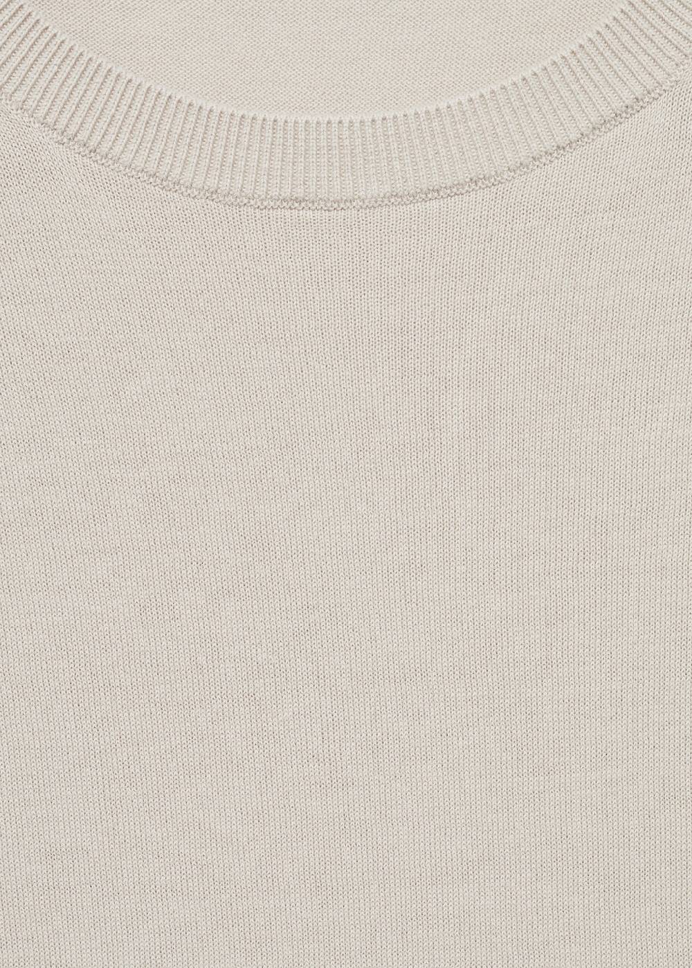 Mango Strick-T-Shirt aus 100 % Baumwolle 50% Rabatt für begrenzte Zeit