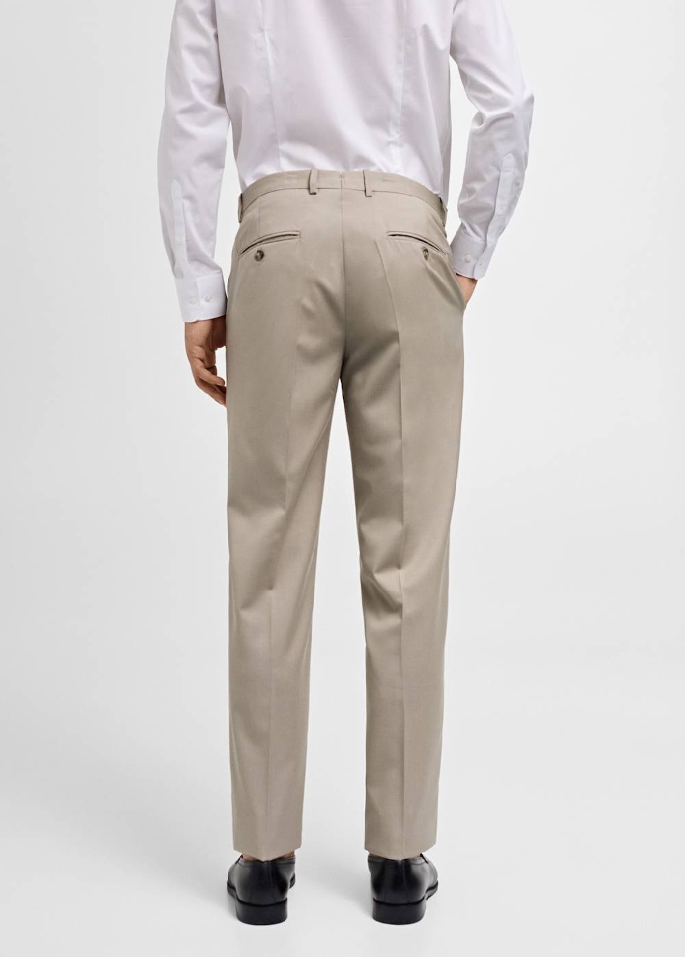 Mango Slim-Fit-Anzughose aus 100 % Schurwolle Hotsell