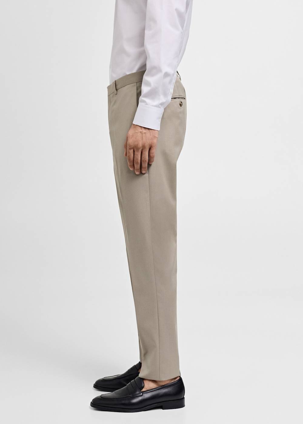 Mango Slim-Fit-Anzughose aus 100 % Schurwolle Hotsell