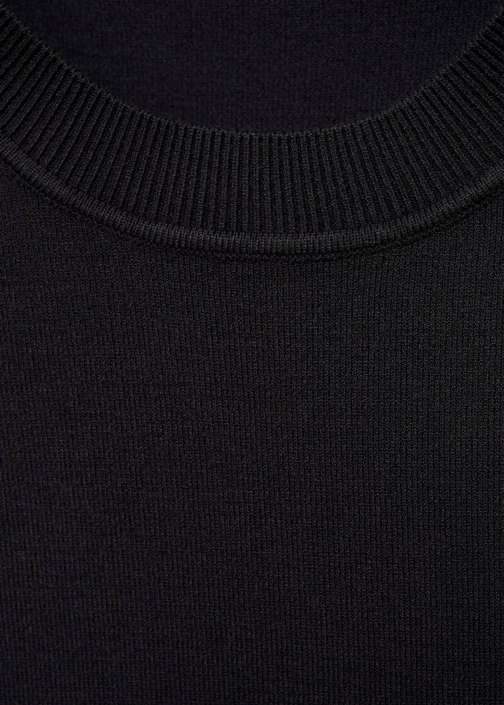 Mango Shirt aus Feinstrick Schlussverkauf