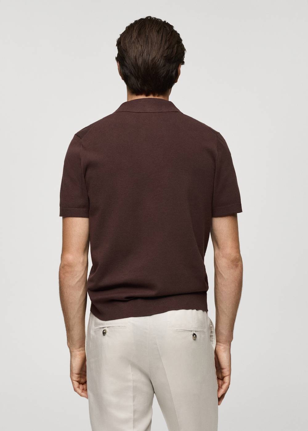 Mango Feinstrick-Poloshirt Limitierter Zeitrabatt