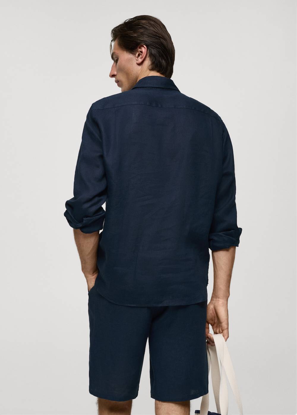 Mango Classic-Fit-Hemd aus 100 % Leinen Fabrik Onlineshop