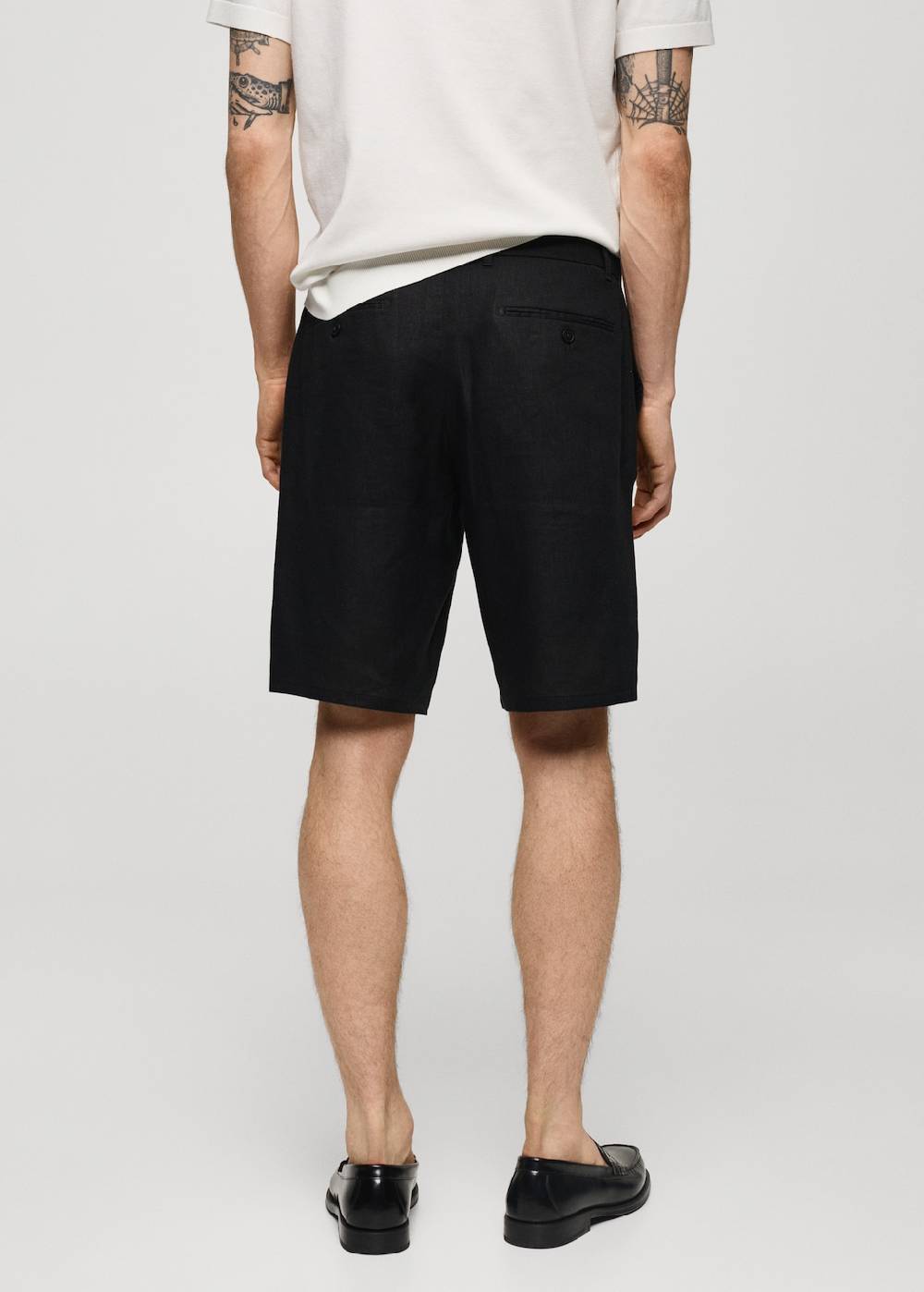 Mango Slim-Fit-Bermudashorts aus 100 % Leinen Fabrikpreis