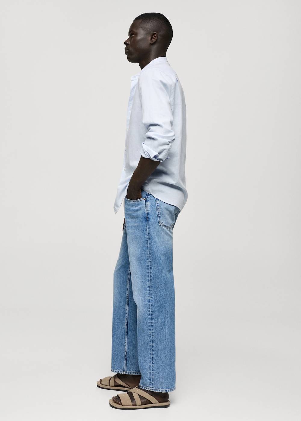 Mango Classic Fit-Leinenhemd Günstig kaufen