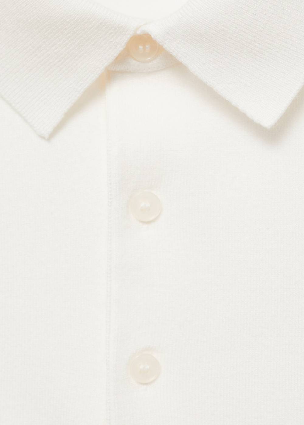 Mango Feinstrick-Poloshirt Osterangebot