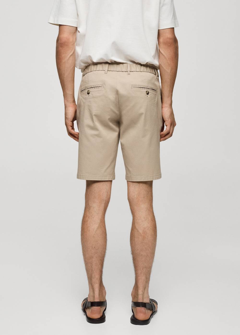 Mango Slim-Fit-Bermudashorts im Chino-Stil aus Baumwolle Muttertagsangebot