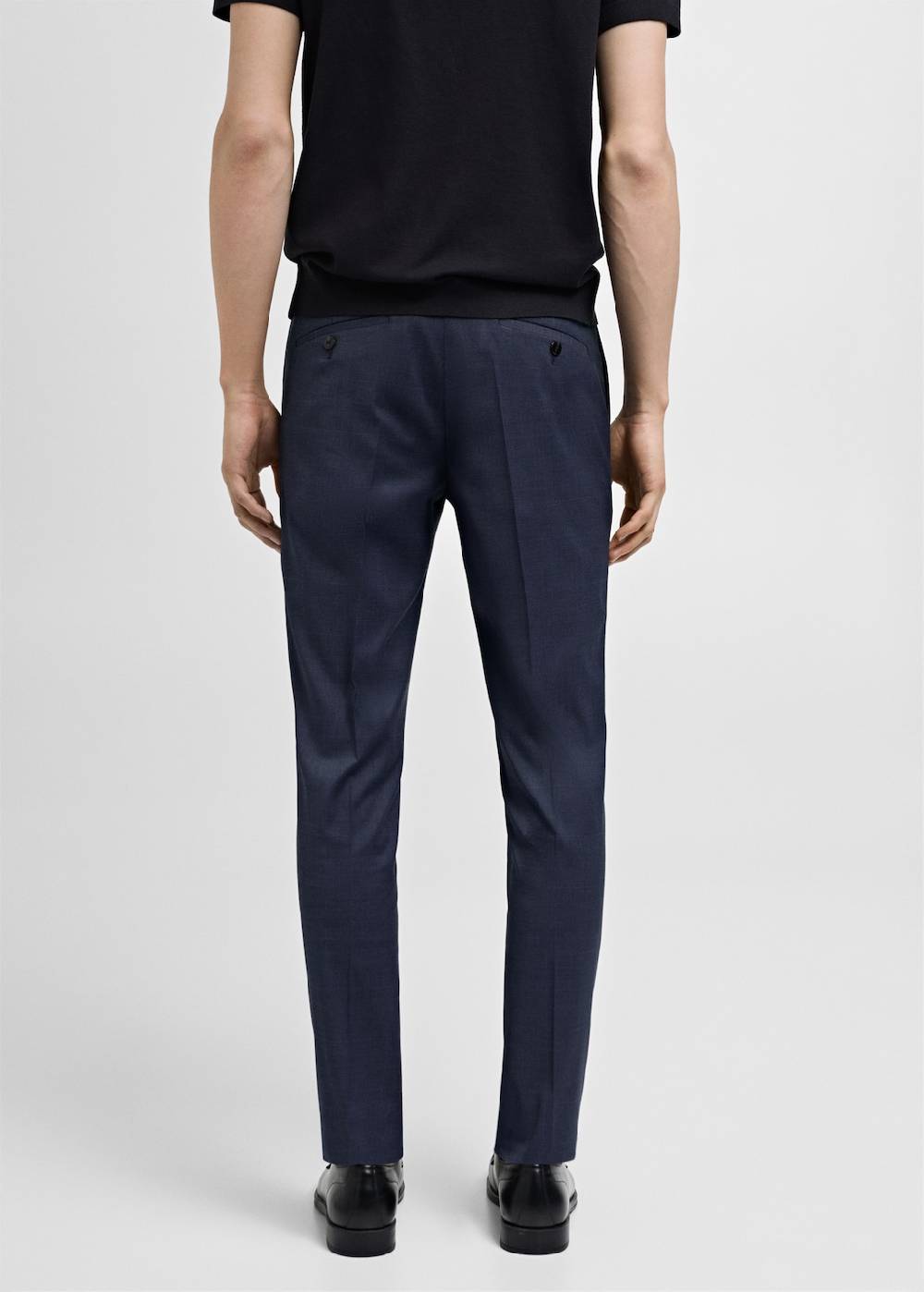 Mango Super Slim Fit-Anzughose aus Stretchstoff Vatertagsangebot