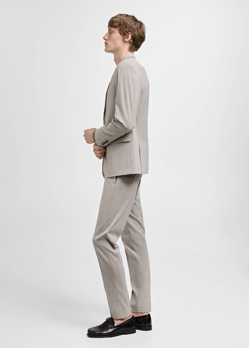 Mango Super Slim Fit-Anzugsakko aus Stretchgewebe Zeitlich begrenztes Angebot