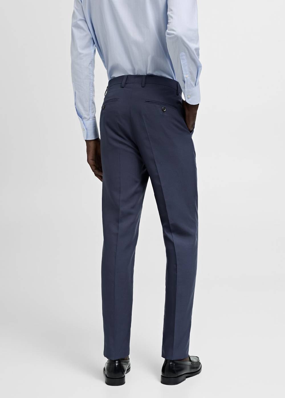 Mango Slim Fit-Anzughose aus Stretchstoff Blitzangebot