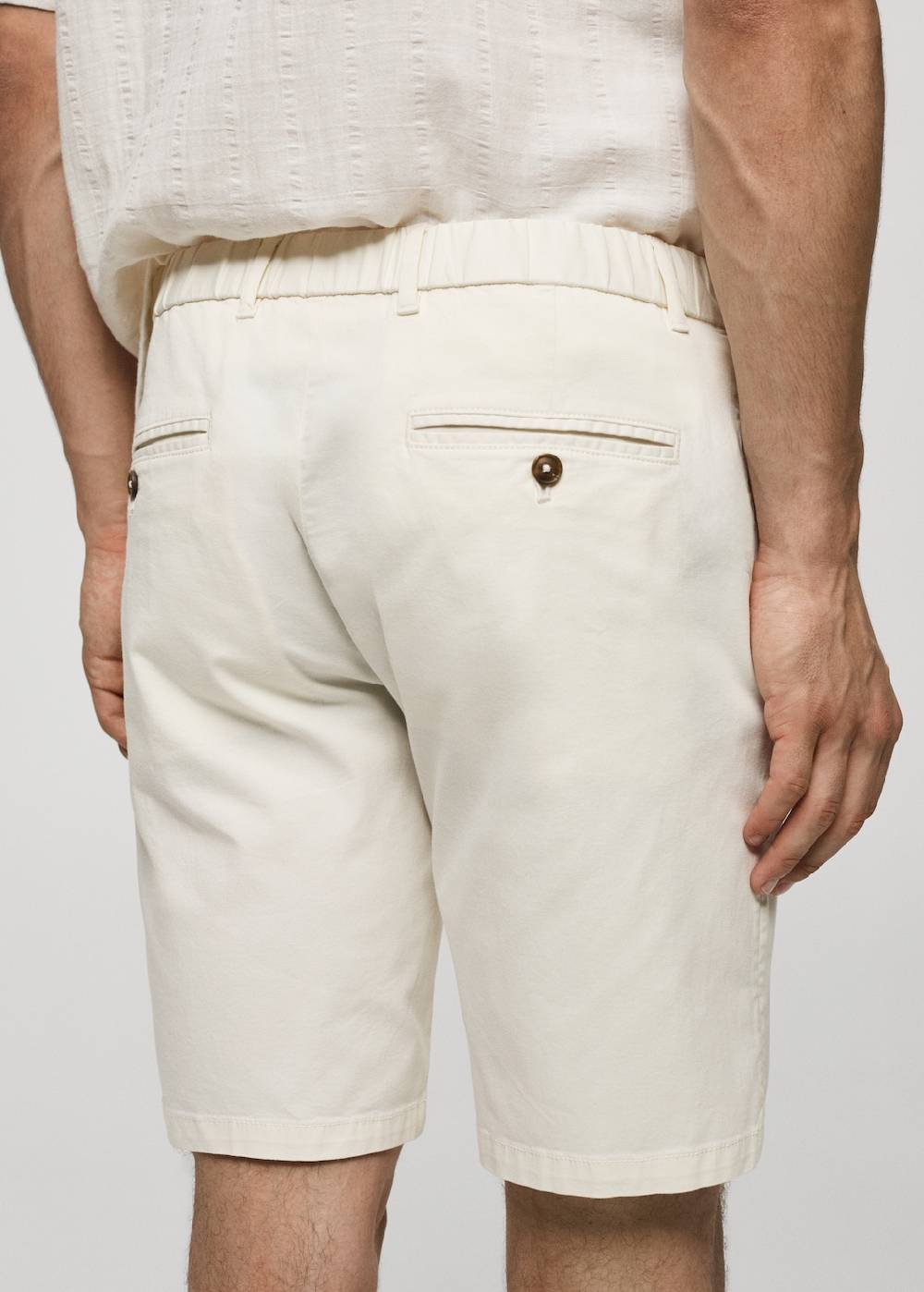 Mango Slim-Fit-Bermudashorts im Chino-Stil aus Baumwolle Saisonale Angebote
