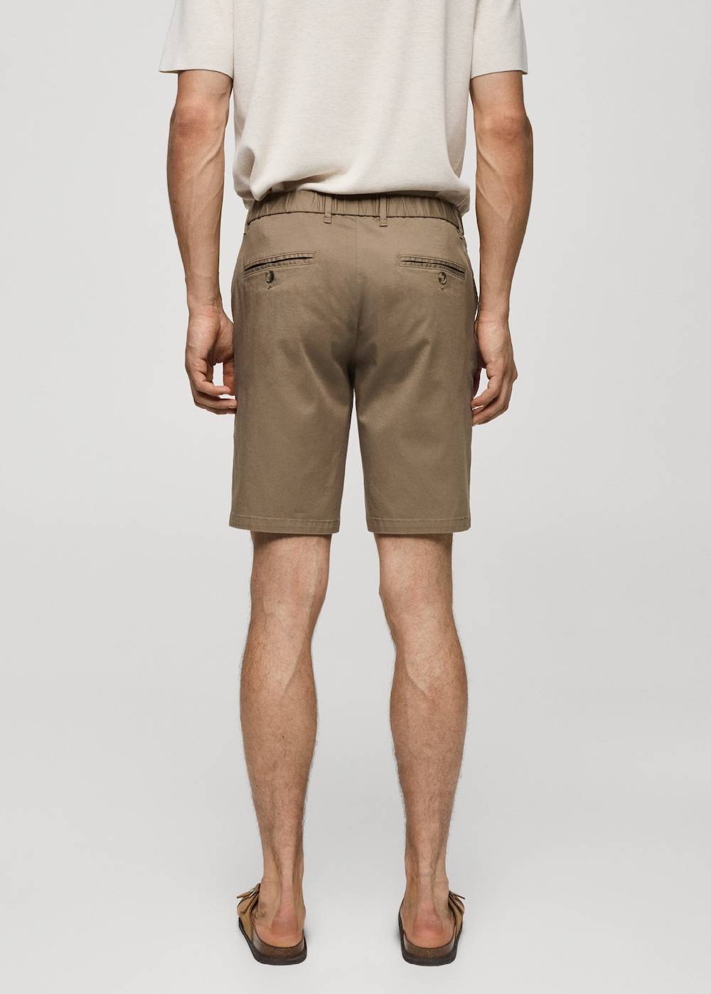 Mango Slim-Fit-Bermudashorts im Chino-Stil aus Baumwolle Kauf eins, bekomm eins gratis