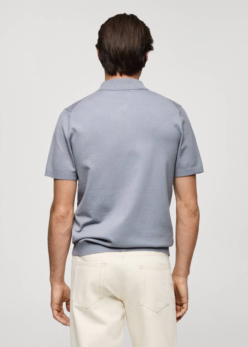 Mango Feinstrick-Poloshirt Tiefpreis