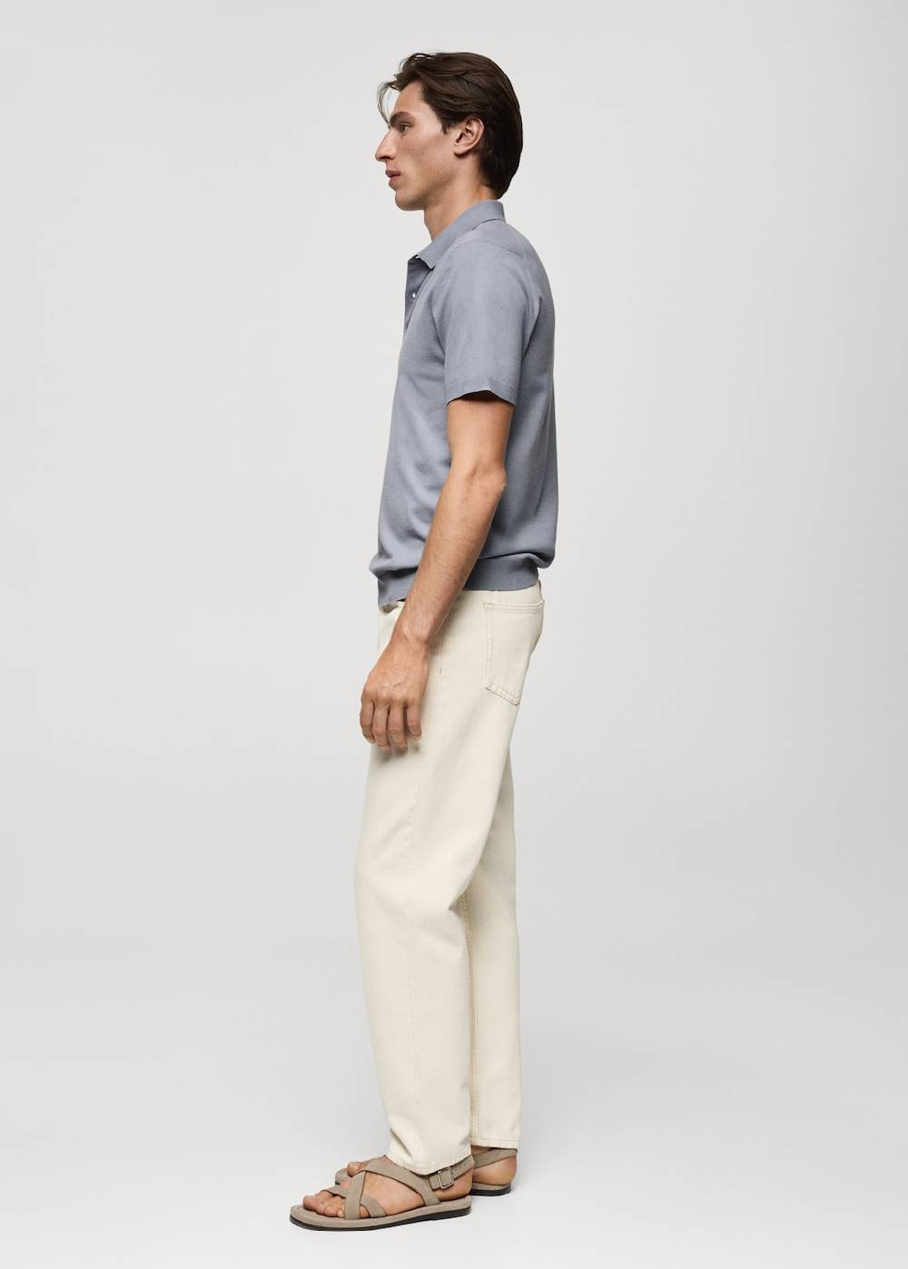 Mango Feinstrick-Poloshirt Tiefpreis