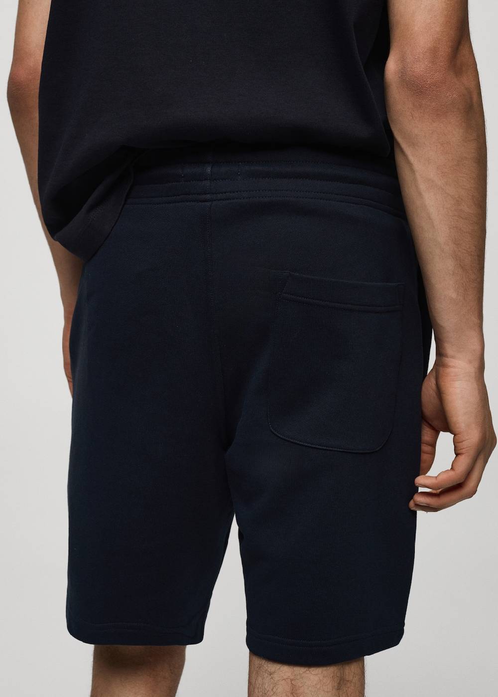 Mango Bermudashorts im Jogger-Stil aus Baumwolle Super Sparpreis