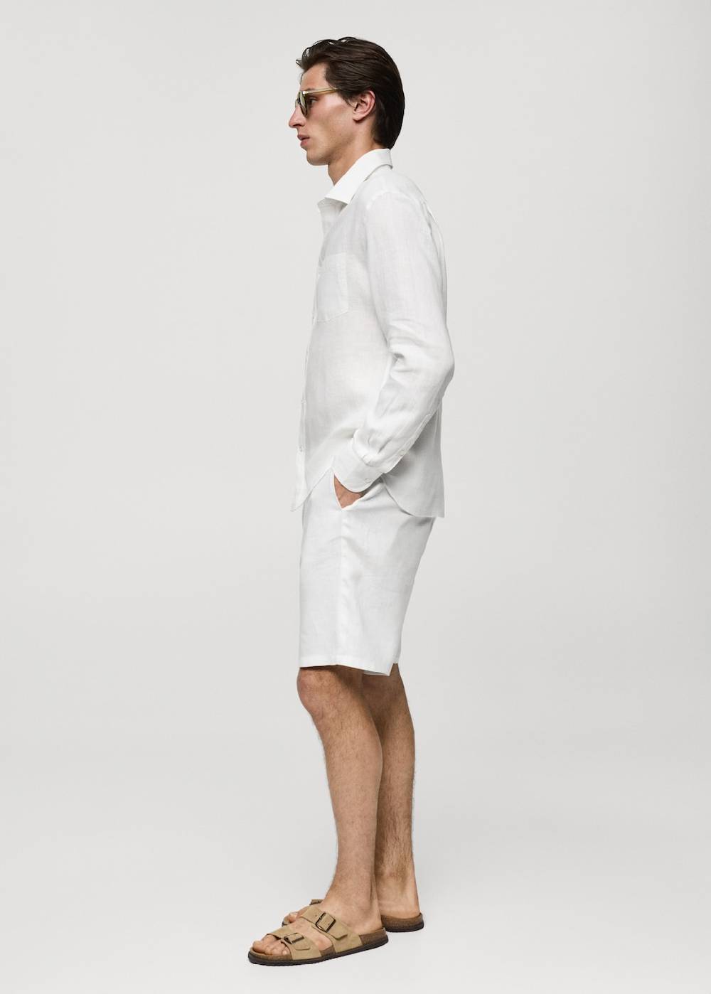 Mango Classic-Fit-Hemd aus 100 % Leinen Wochenangebot