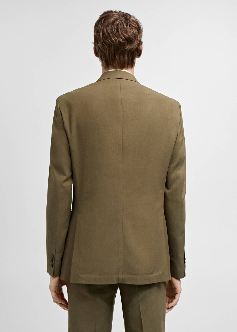 Mango Slim-Fit-Anzugjacke aus Tencel-Mischung Kostenlose Rückgabe