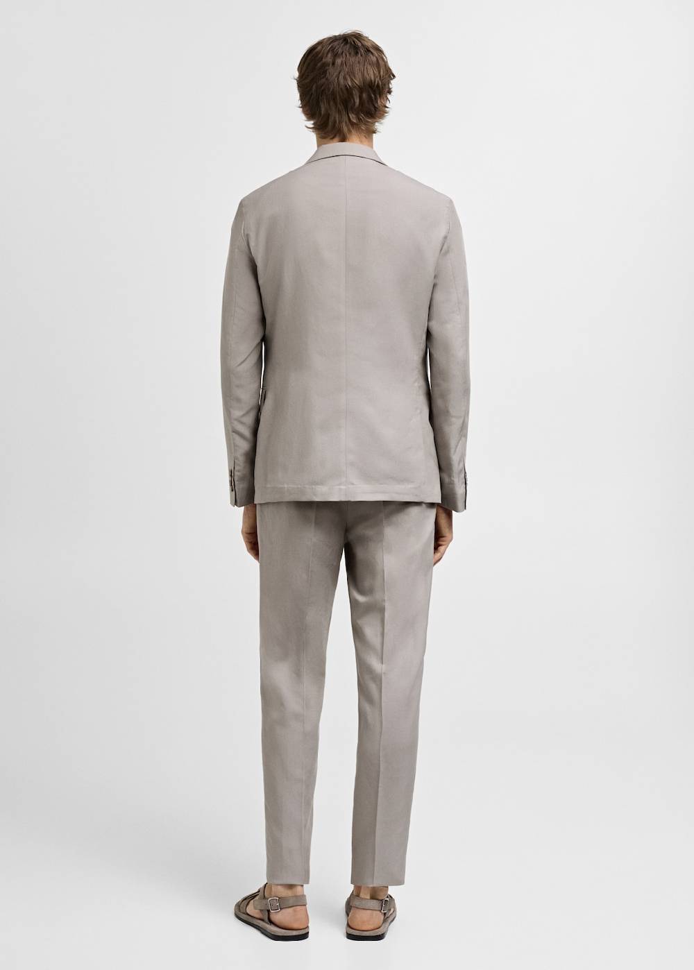 Mango Slim Fit-Anzughose aus Leinenmix Zeitbegrenzte Promotion