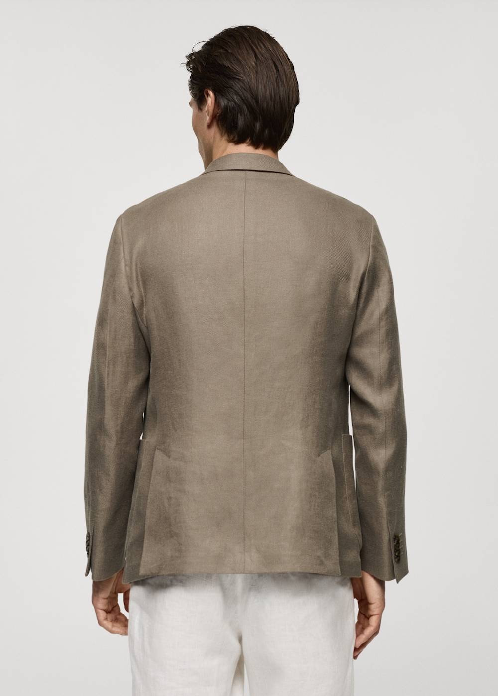 Mango Slim Fit-Blazer aus 100 % Leinen Bis zu 65% Rabatt