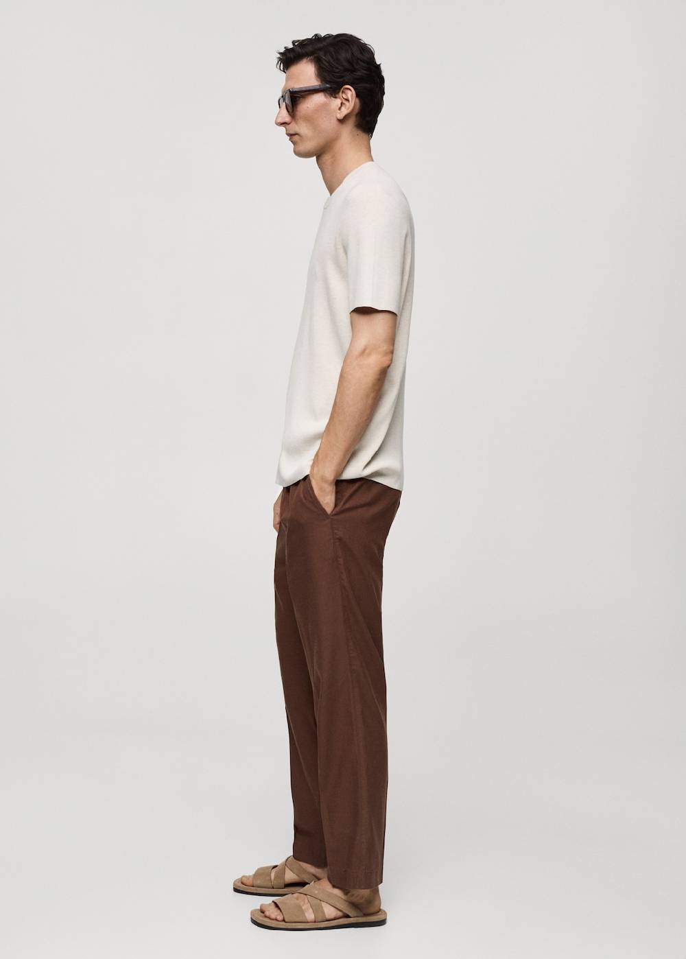 Mango Strickshirt aus Baumwolle Sonderangebot der Fabrik