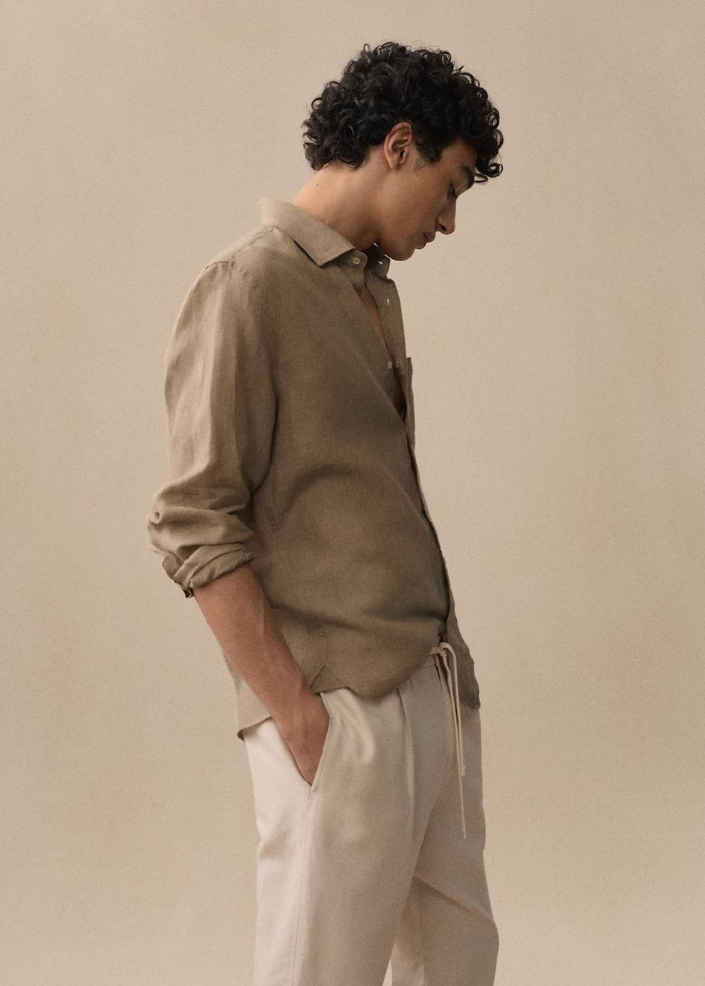 Mango Classic-Fit-Hemd aus 100 % Leinen Bis zu 55% Rabatt