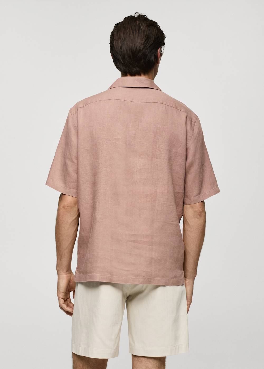 Mango Regular Fit-Hemd aus 100 % Leinen Discount Store für neue Produkte