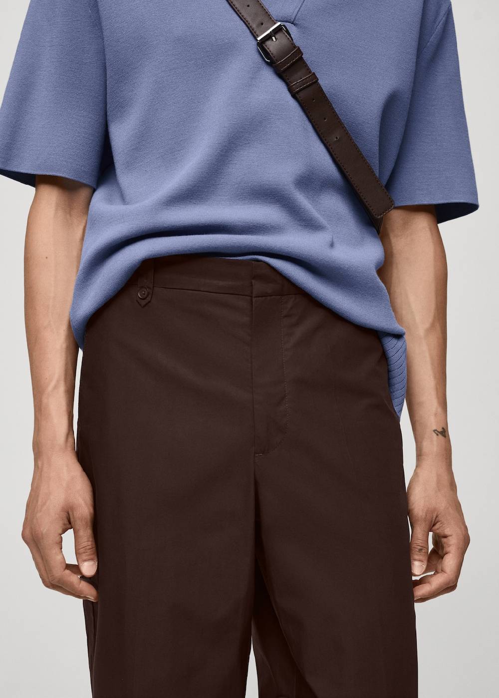 Mango Regular Fit-Hose aus 100 % Baumwolle Riesige Rabatte