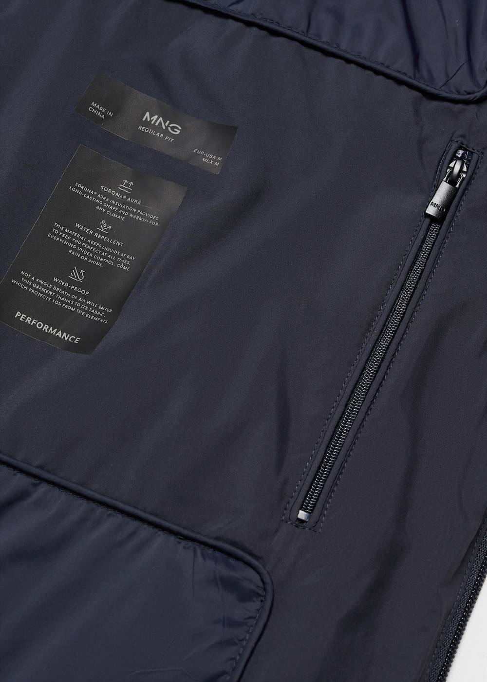 Mango Ultraleichter wasserabweisender Anorak Auslauf