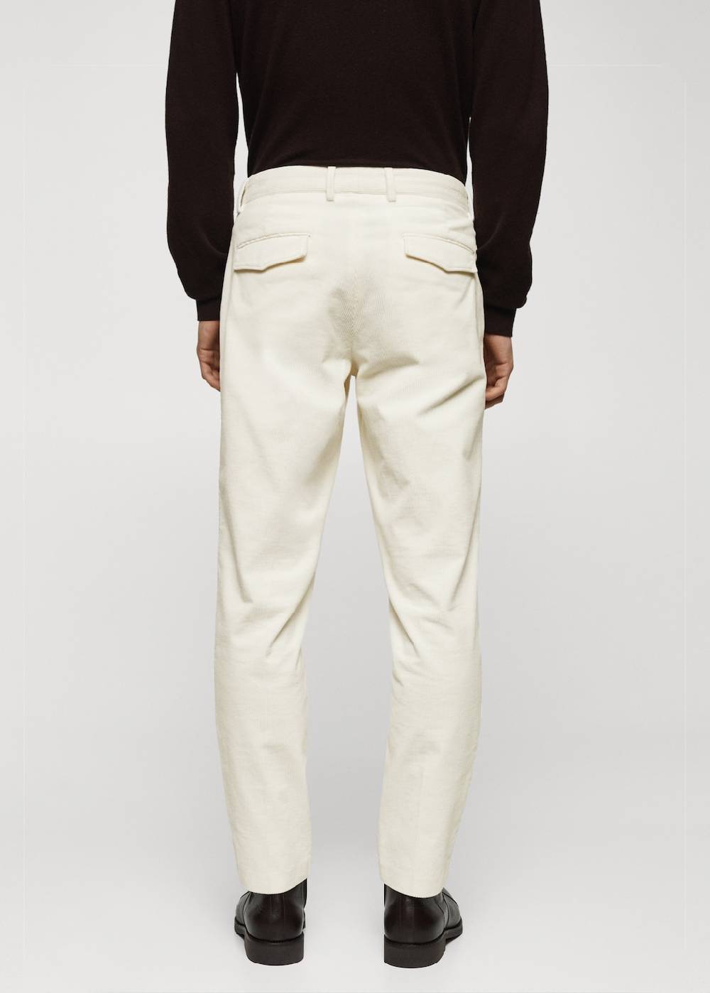 Mango Bundfaltenhose aus Cord Blitzverkäufe