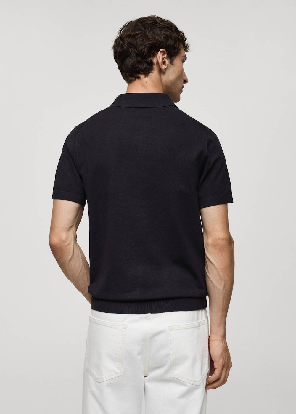 Mango Feinstrick-Poloshirt Versandkostenfrei