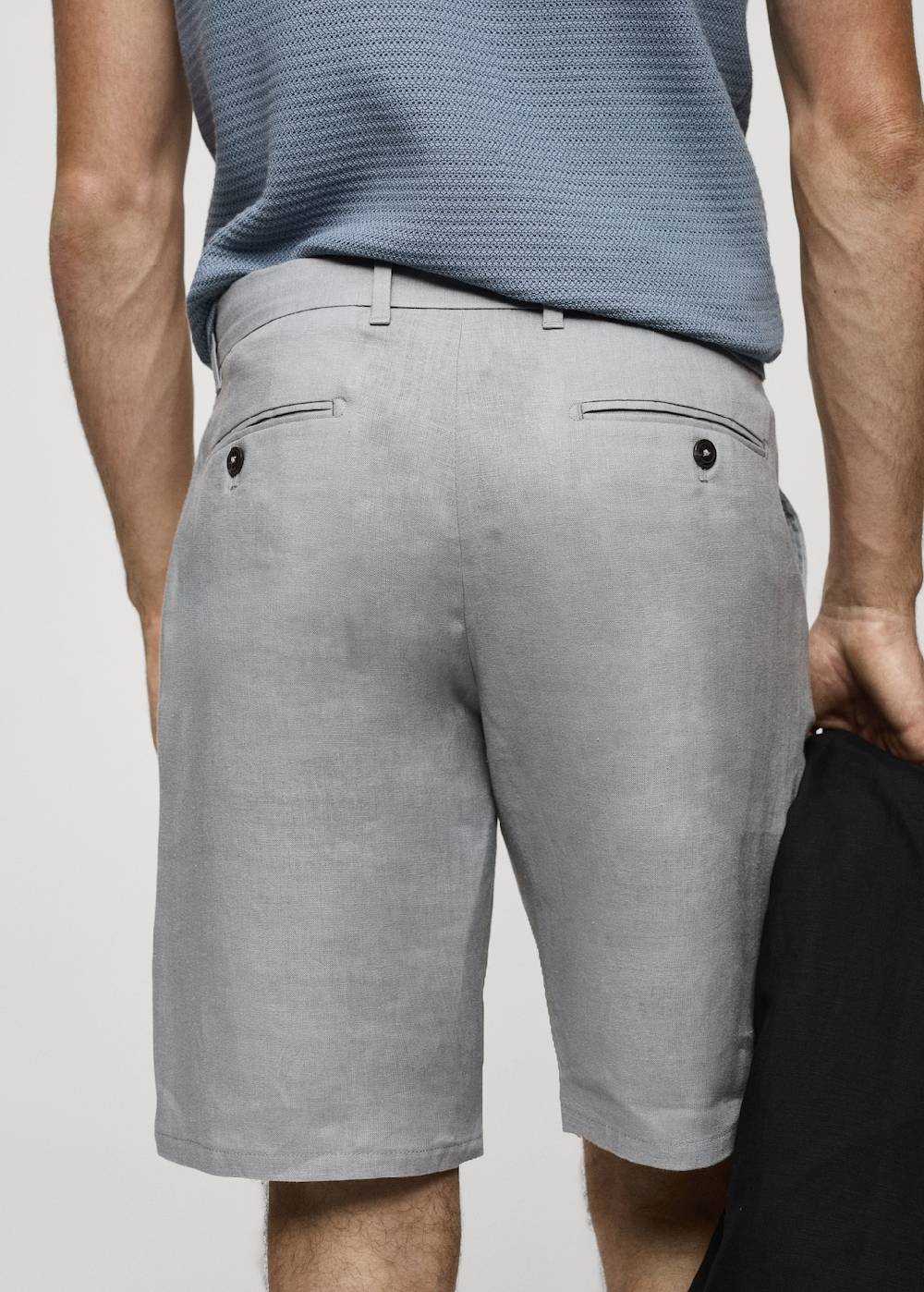 Mango Slim-Fit-Bermudashorts aus 100 % Leinen Flash Sale
