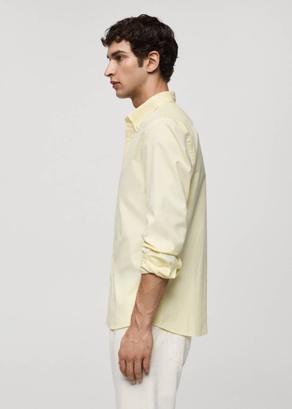 Mango Regular Fit-Hemd aus 100 % Baumwolle Saisonschlussverkauf