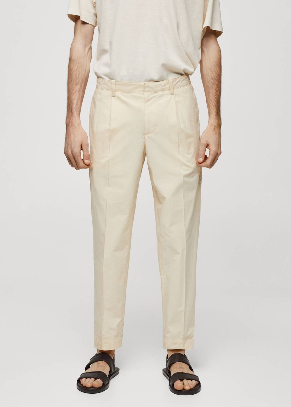 Mango Slim-Fit-Hose aus 100 % Baumwolle