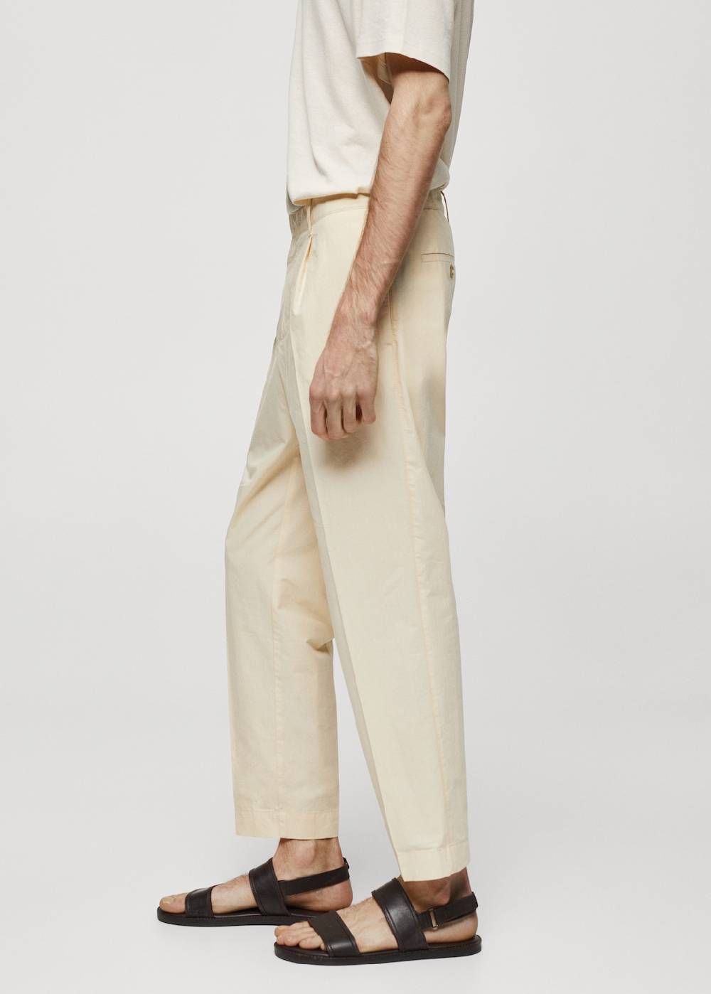 Mango Slim-Fit-Hose aus 100 % Baumwolle Jubiläumsangebot