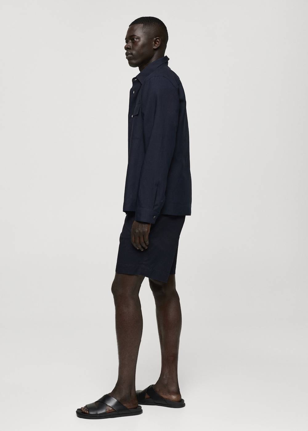 Mango Overshirt aus Tencel-Leinenmischung mit Taschen Neueste Mode
