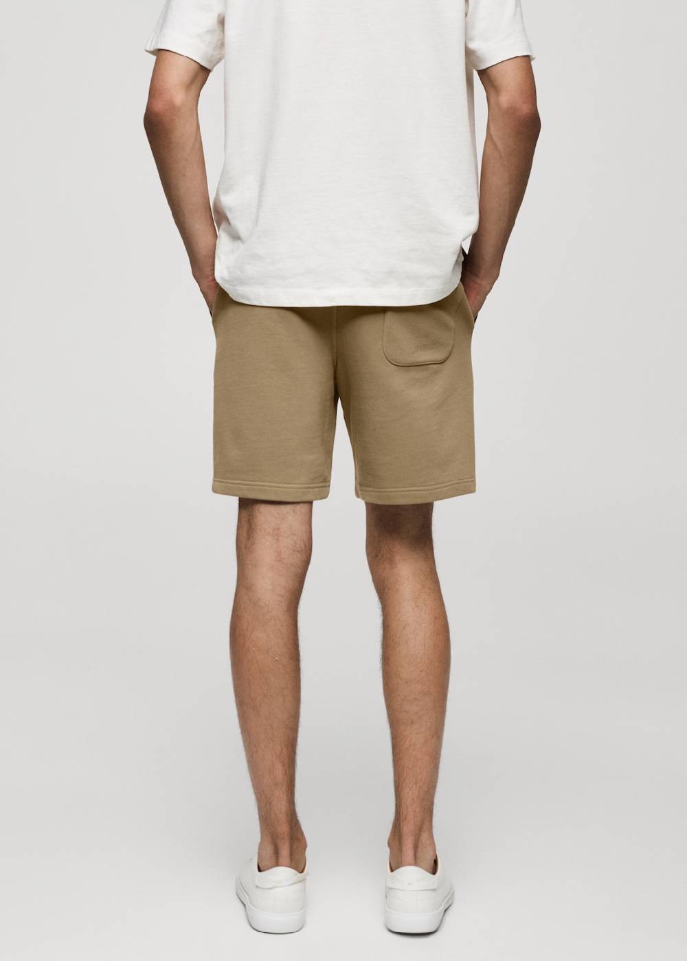 Mango Bermudashorts im Jogger-Stil aus Baumwolle Große Rabatte